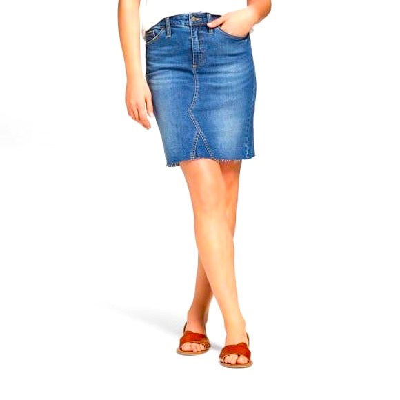 0500 Women’s Denim Skirt – Universal Thread Dark Wash sz 8/28 - Picture 1 of 6